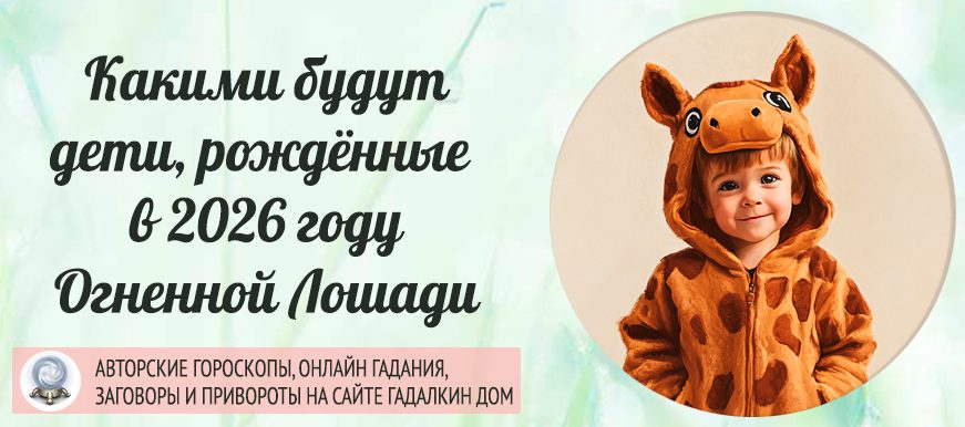 Характер, воспитание и гороскоп детей, рождённых в 2026 году