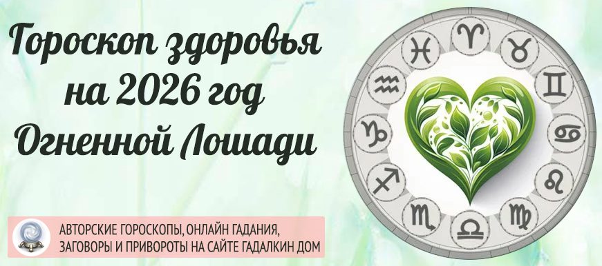 Гороскоп здоровья 2026 год