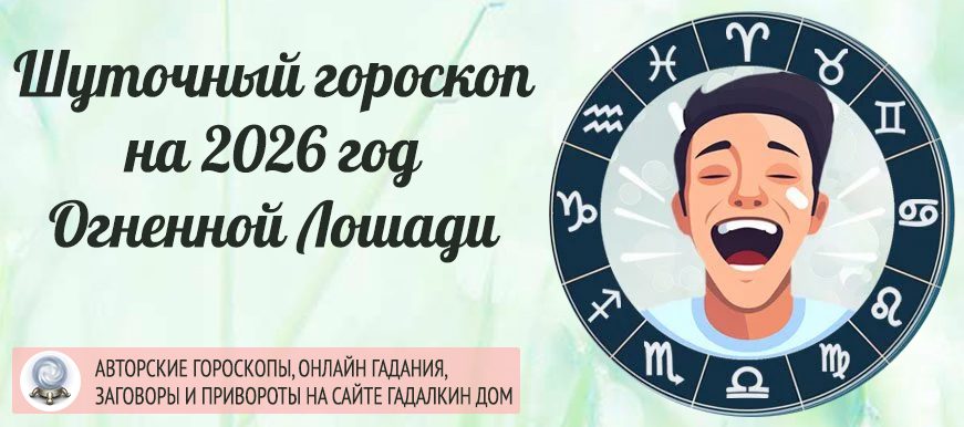шуточный гороскоп на 2026 год
