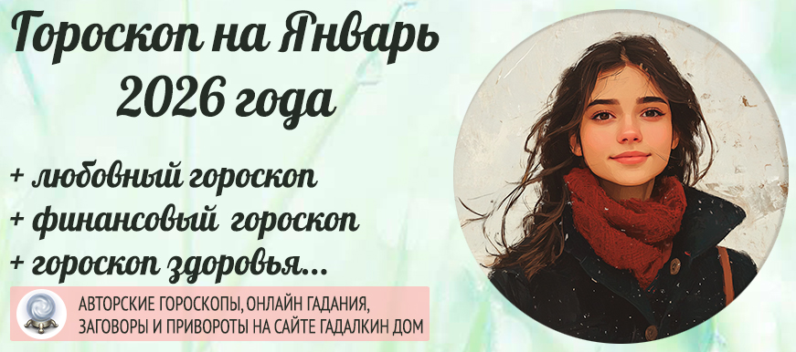 гороскоп январь 2026