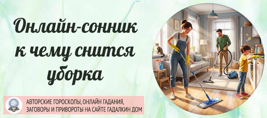 сонник уборка