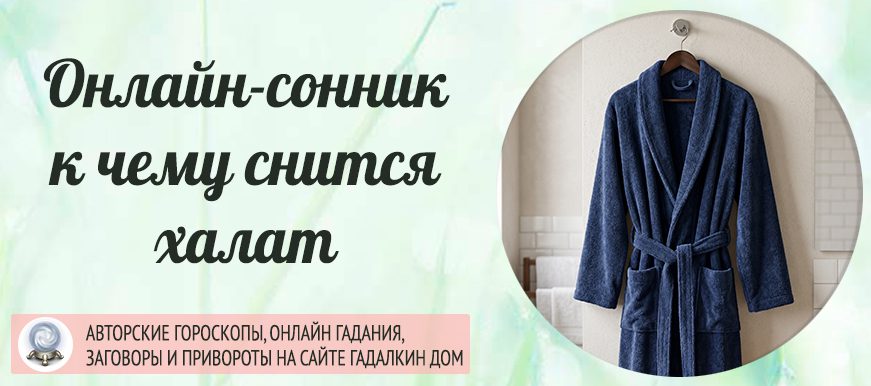 халат во сне