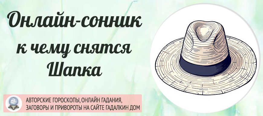 сонник шапка