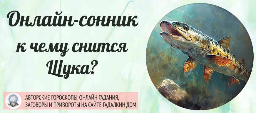 сонник щука