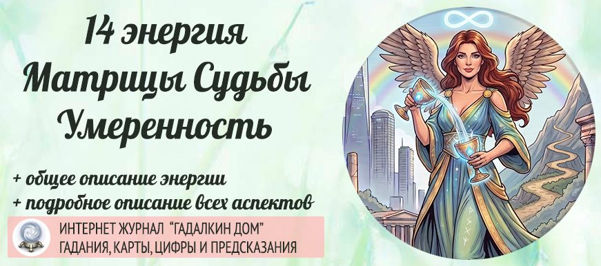 14 энергия Матрицы Судьбы
