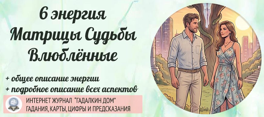 6 энергия Матрица Судьбы
