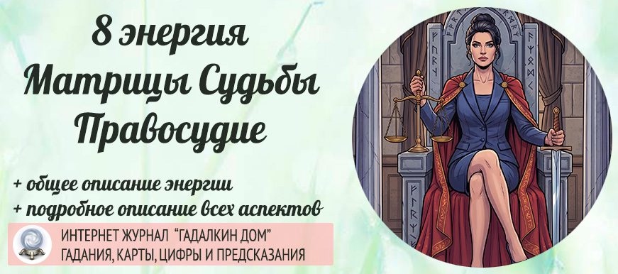 8 энергия матрица судьбы