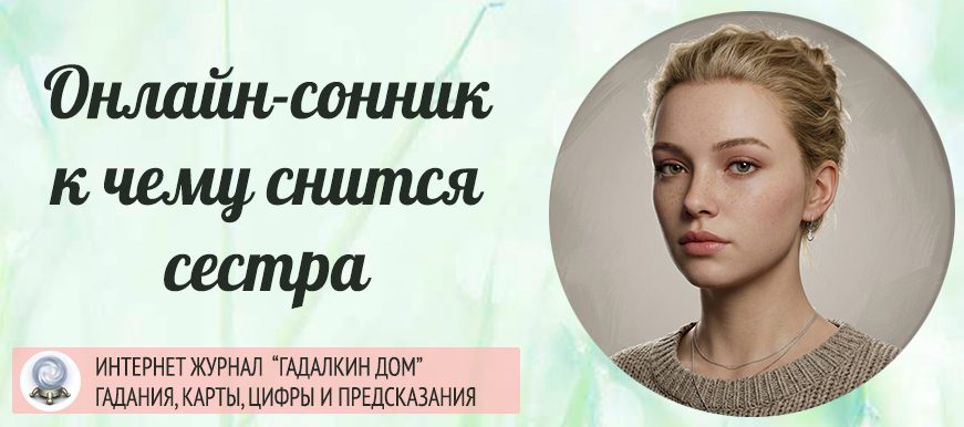 сонник сестра