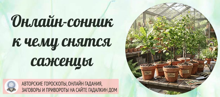 саженцы сонник