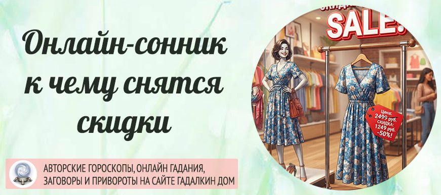 скидки сонник