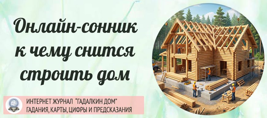 строить дом сонник