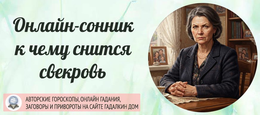 сонник свекровь