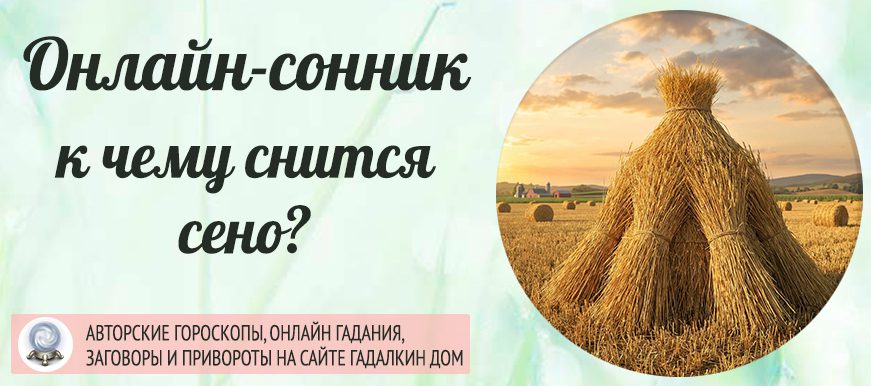 сонник сено