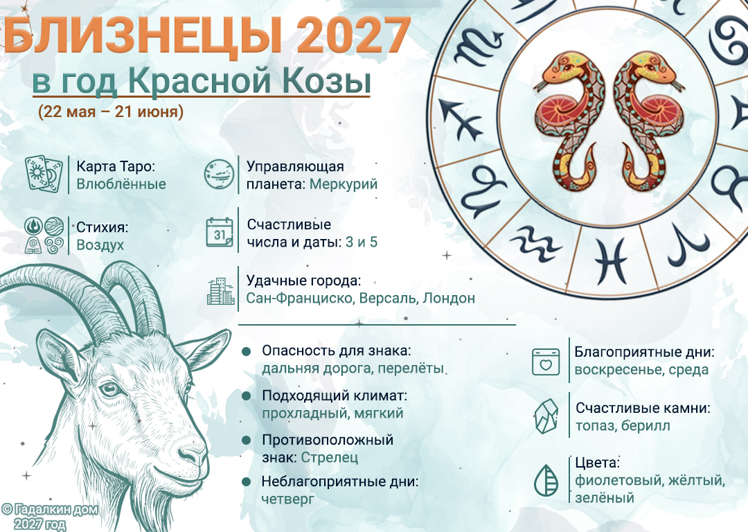 инфографика близнецы 2027
