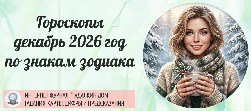 Гороскоп на декабрь 2026 года