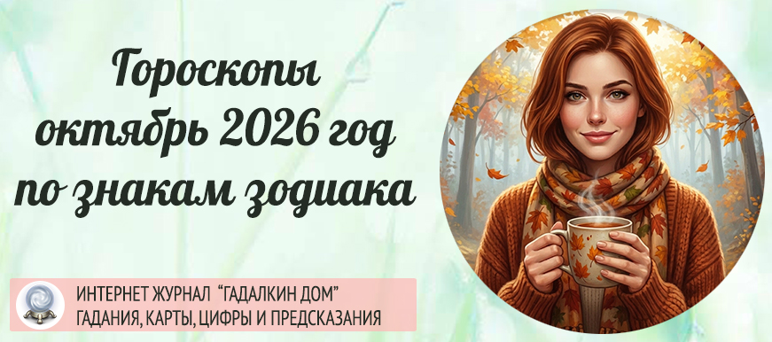 гороскопы октябрь 2026