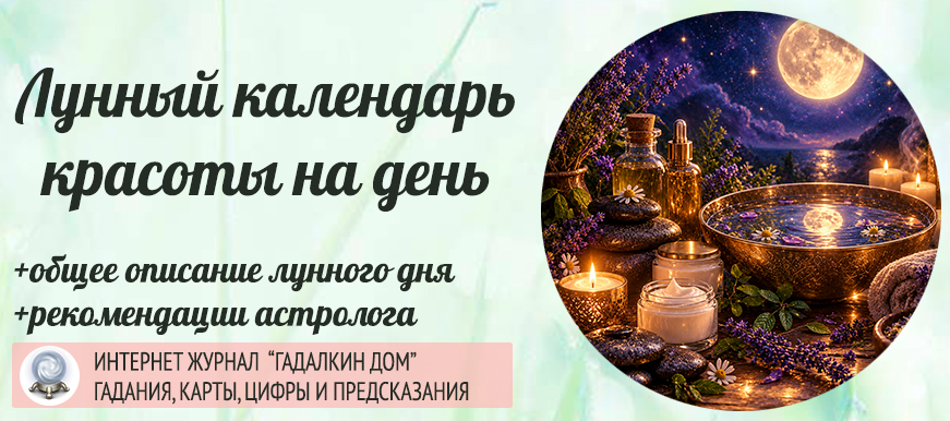 Лунный календарь красоты и здоровья на 1 октября 2026 года