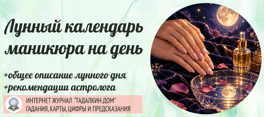 Лунный календарь маникюра на 13 октября 2026 года